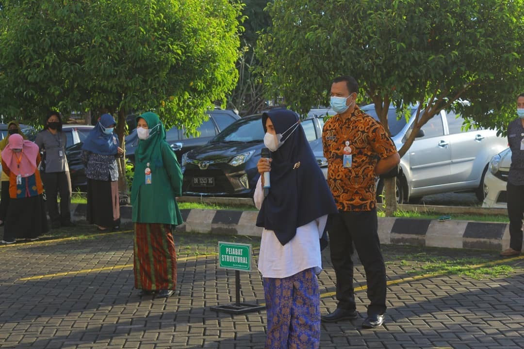 SAMPAIKAN HASIL TELUSUR INTERNAL AKREDITASI, KASI PENUNJANG NON MEDIK MINTA UNIT TERKAIT LAKUKAN PERBAIKAN